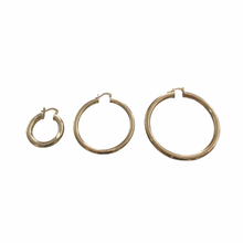 Load image into Gallery viewer, Drippin' In Gold Hoop Earrings