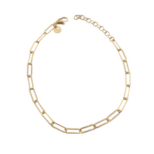 Load image into Gallery viewer, Small Paper Clip Bracelet