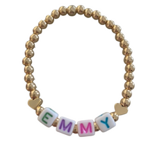 Load image into Gallery viewer, Custom Initial Ball Bracelet