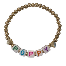 Load image into Gallery viewer, Custom Initial Ball Bracelet