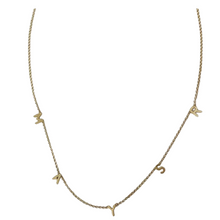 Load image into Gallery viewer, Custom Initial Necklace