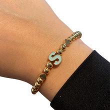Load image into Gallery viewer, Colourful Custom Initial Ball Bracelet