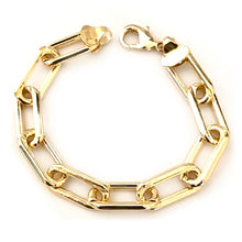 Load image into Gallery viewer, Large Paper Clip Chain Bracelet