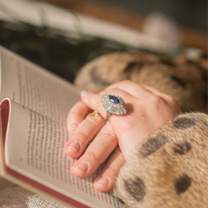 Vintage Blue Ring