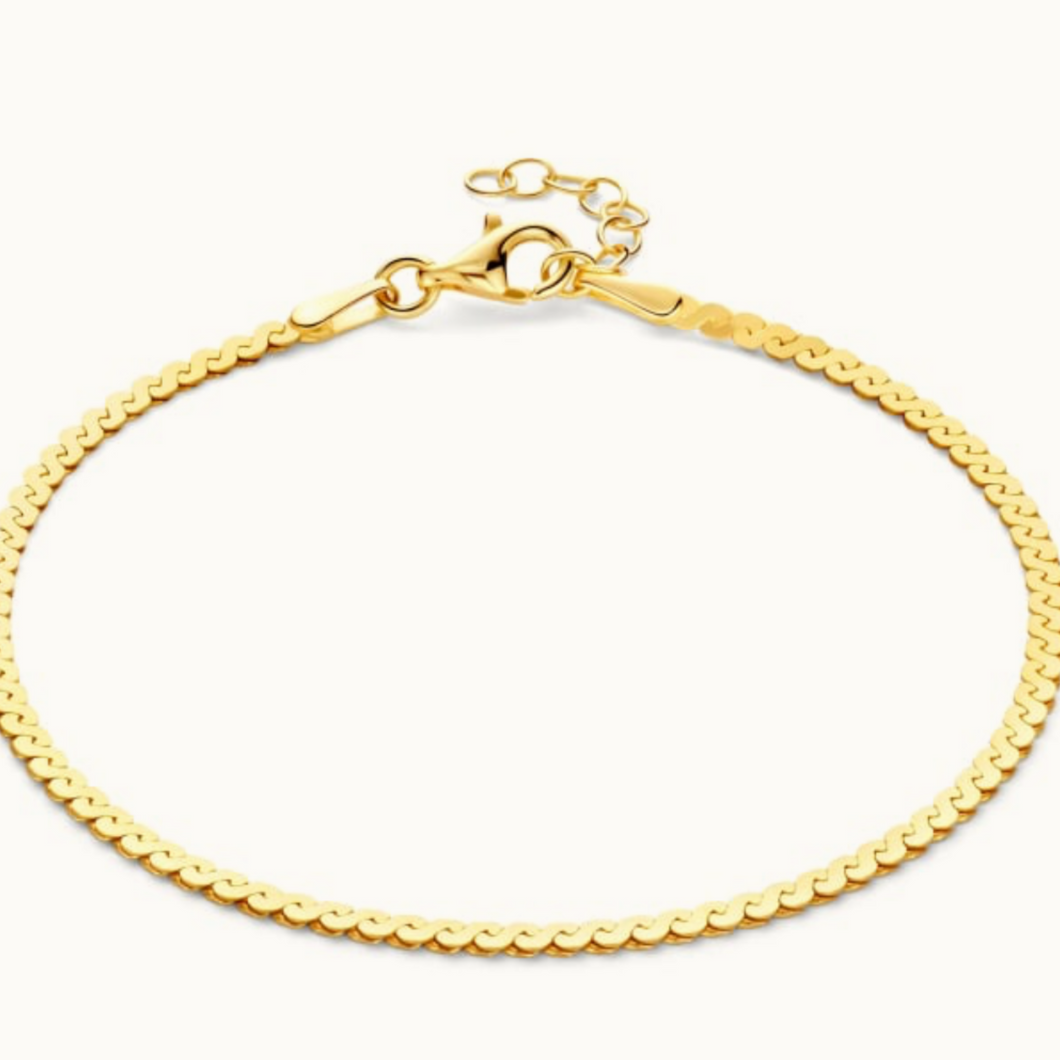 Serpentine Chain Necklace