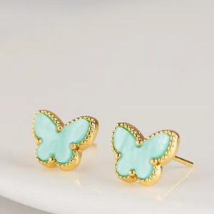 Colorful Butterfly Stud Earrings