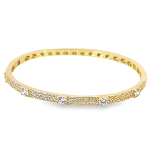 Studded Bangle Bracelet