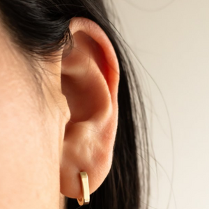 10k Gold Mini Huggy Earrings