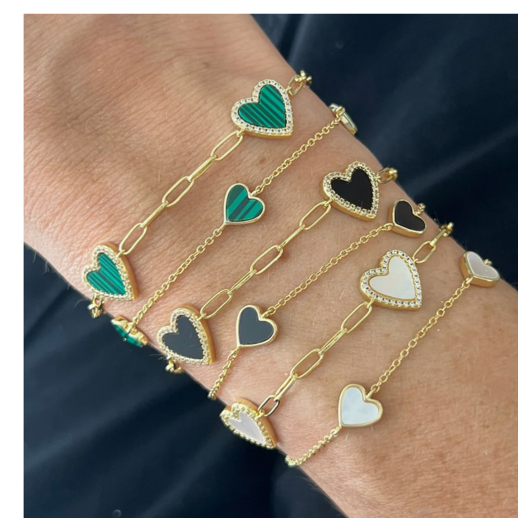 Hearty Heart Heart Bracelet