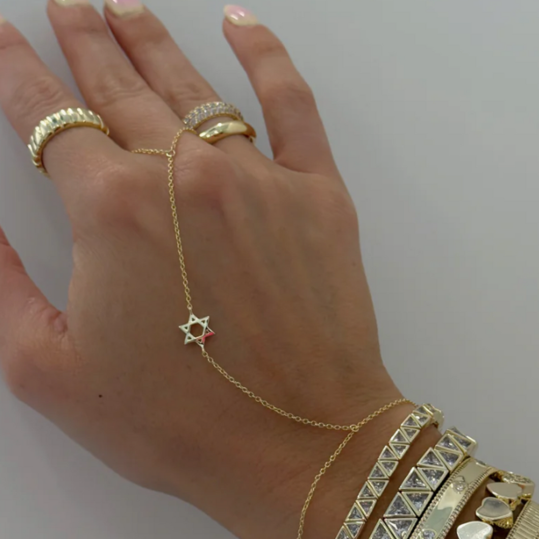 Magen David Bracelet And Ring
