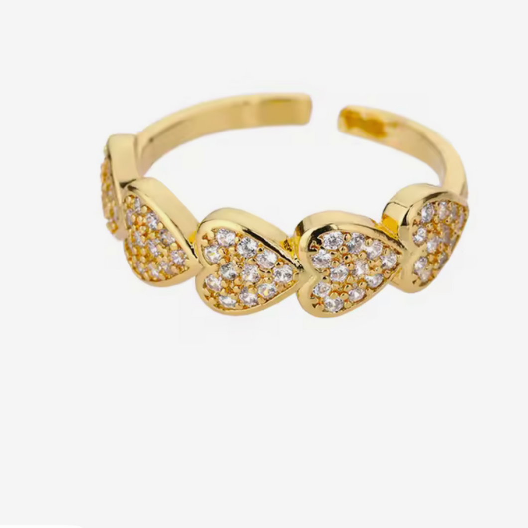 Side Heart Ring