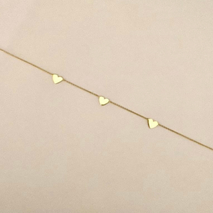 Triple Heart Necklace