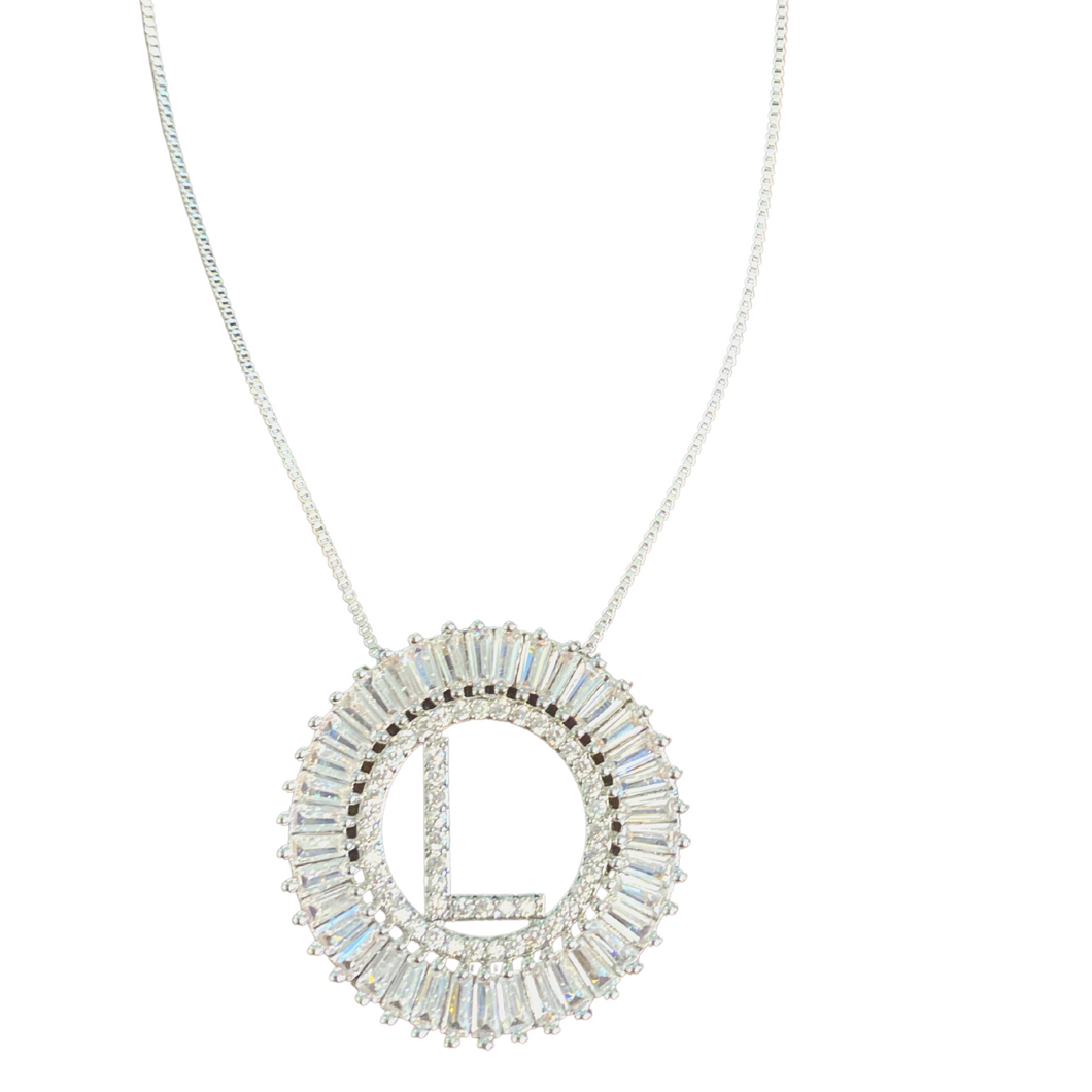 Blingy Bling Custom Initial Necklace