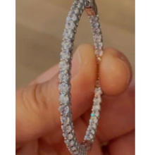 Load image into Gallery viewer, Gorgeous Sparkle Earring Hoops
