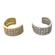 Load image into Gallery viewer, Triple Layer Earring Cuff
