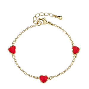 Red Heart Bracelet