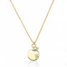 Load image into Gallery viewer, Custom Engrave Me Disc Necklace
