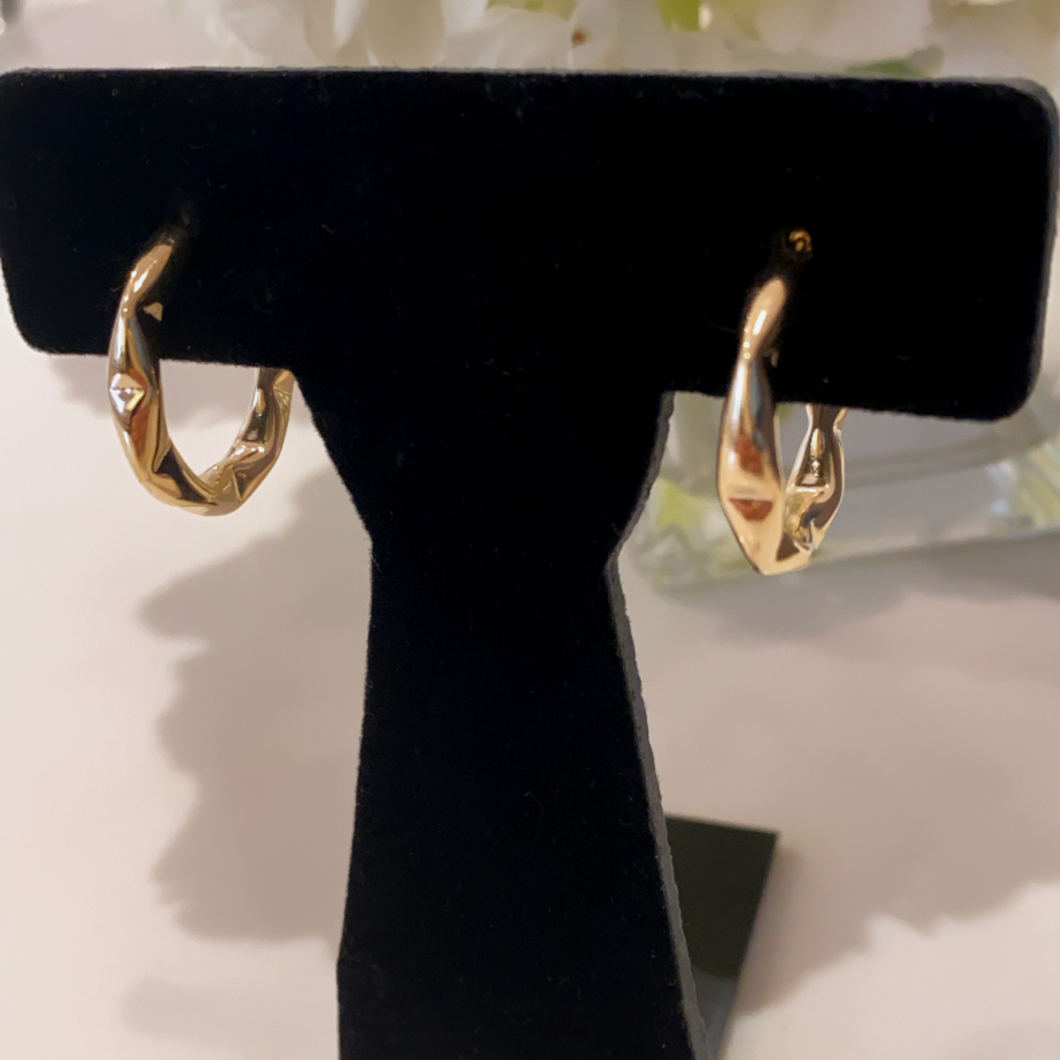 Hammer Earring Hoops