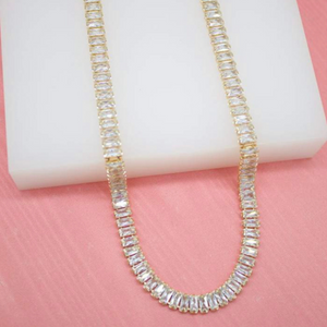 "Diamond" Choker Necklace
