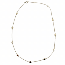 Load image into Gallery viewer, Mini Sideways Hearts Necklace
