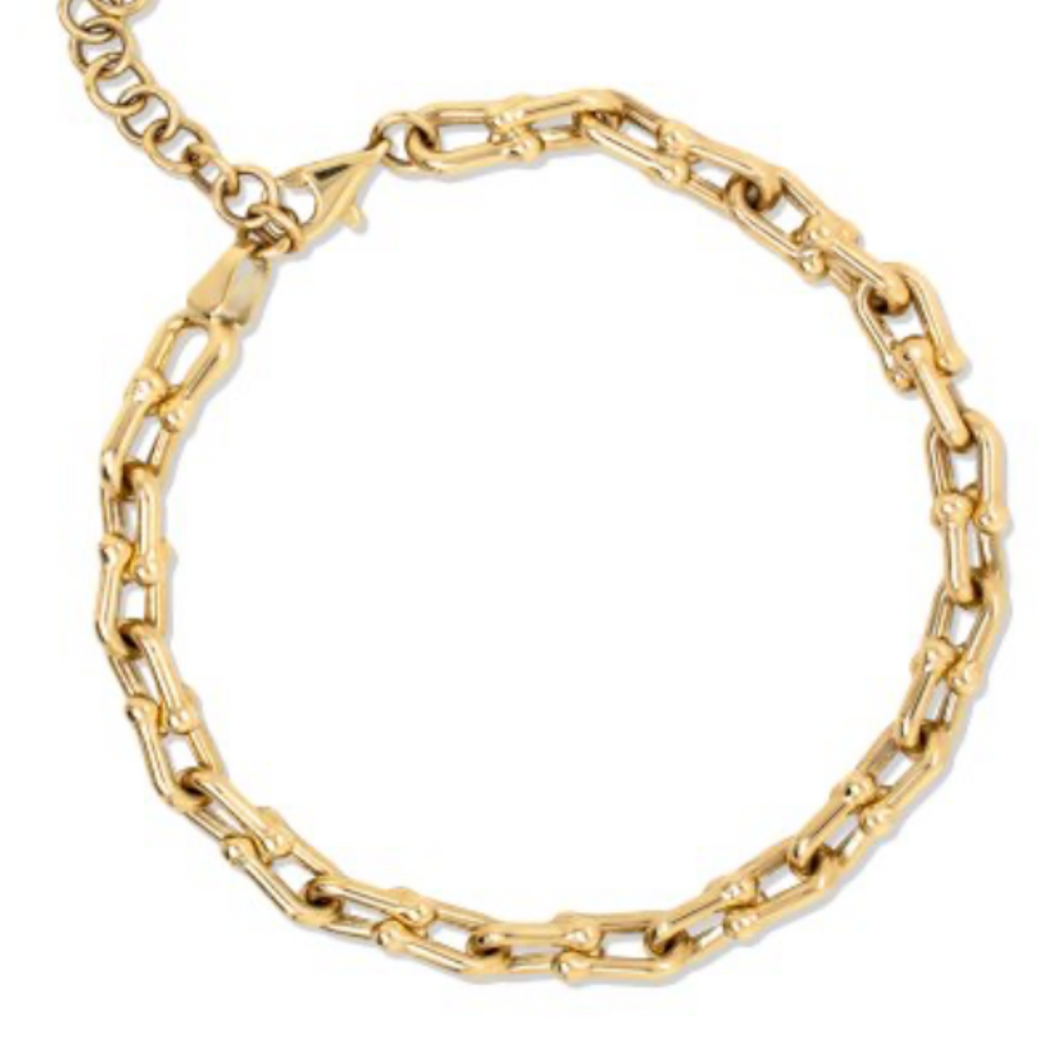 10K Gold Link Bracelet