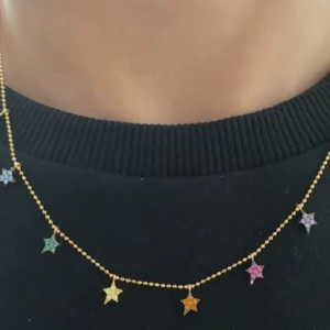 A Colorful Star Necklace