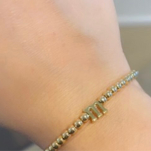 Initial Ball Bracelet, Lower Case