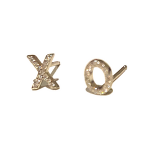X And O Earring Studs