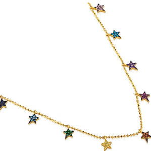 A Colorful Star Necklace