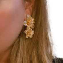 Load image into Gallery viewer, Double Flower Stud Earrings
