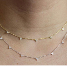 Load image into Gallery viewer, Triangle Cut Necklace
