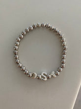 Load image into Gallery viewer, Initial Ball Bracelet, Lower Case
