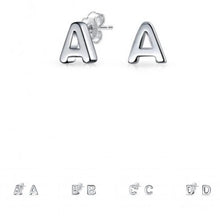 Load image into Gallery viewer, Custom Initial Earring Studs
