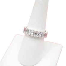 Load image into Gallery viewer, Emerald Cut “diamond”  Ring

