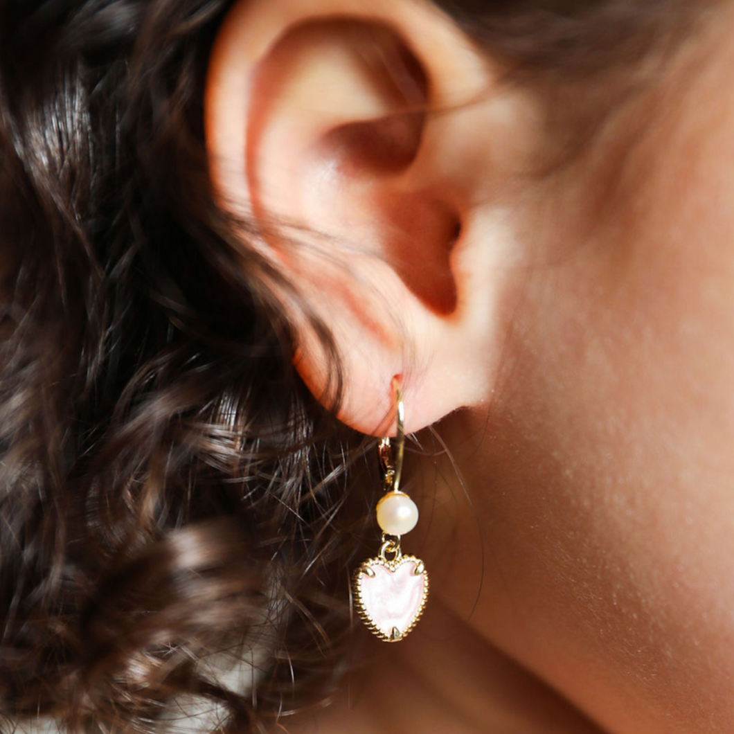 Mother Of Pearl Earrings Miriam s Gems