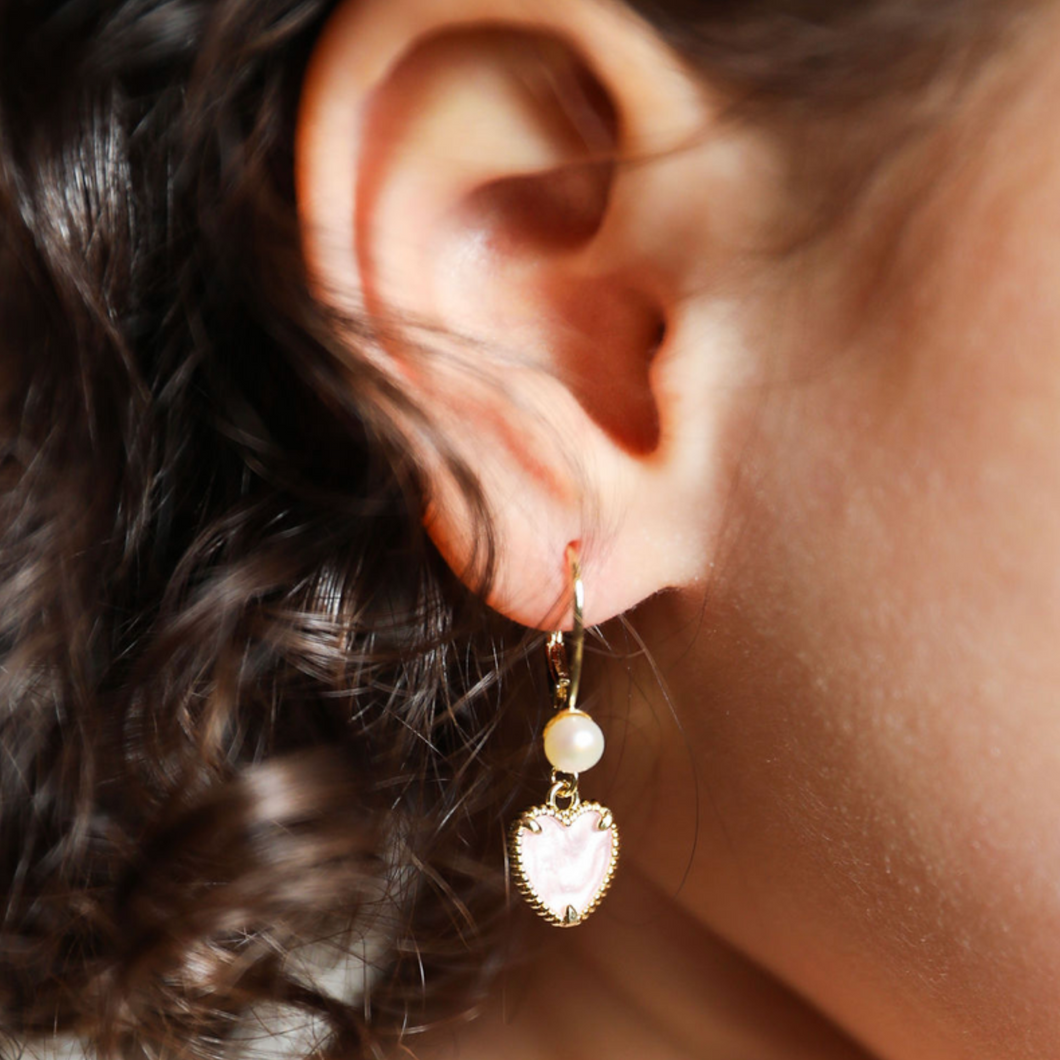 Mother Of Pearl Earrings