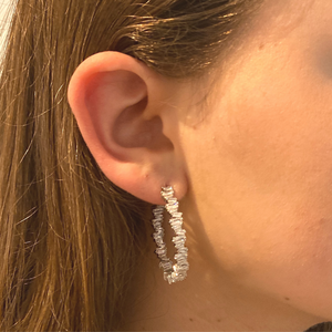 Fancy Hoop Earrings