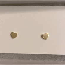 Load image into Gallery viewer, 10k Gold Heart Earrings

