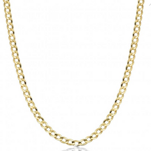10 k Gold Curb Necklace