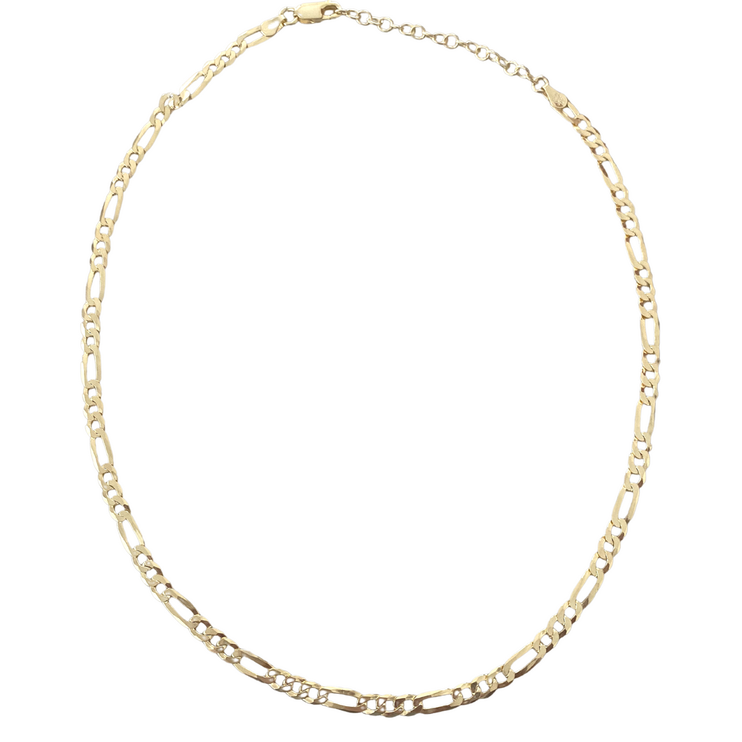 Gold Choker Chain Necklace (Sterling silver or 10k gold)