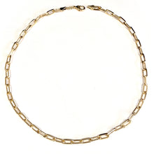 Load image into Gallery viewer, Gold Paper Clip (Small Size Links) Chain Necklace
